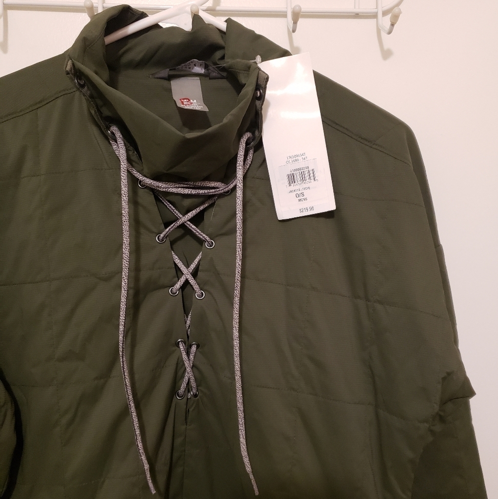 Mt hardware olive green pullover medium never worn